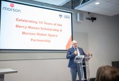 Ged Mason ten year celebration