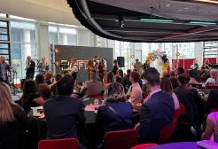 TV and radio students at the annual awards show 