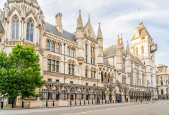 Royal Courts of Justice in London