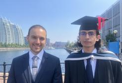 Aaron Robertson and Siavash Moshtaghi