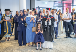 A crowd picture at Donor Scholar Reception 2026