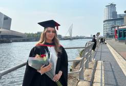 Ella Nyman at Salford Quays