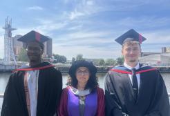 Marvellous Emotan, Maria Kutar and Johnny Seddon