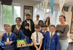 Pupils from St Antony's RC Primary School