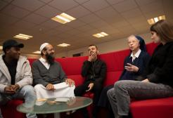 Students and pastors at the Faith Centre at Salford