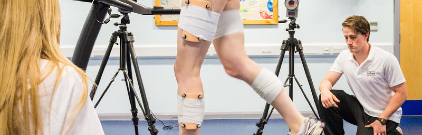 Clinical gait analysis at the University of Salford