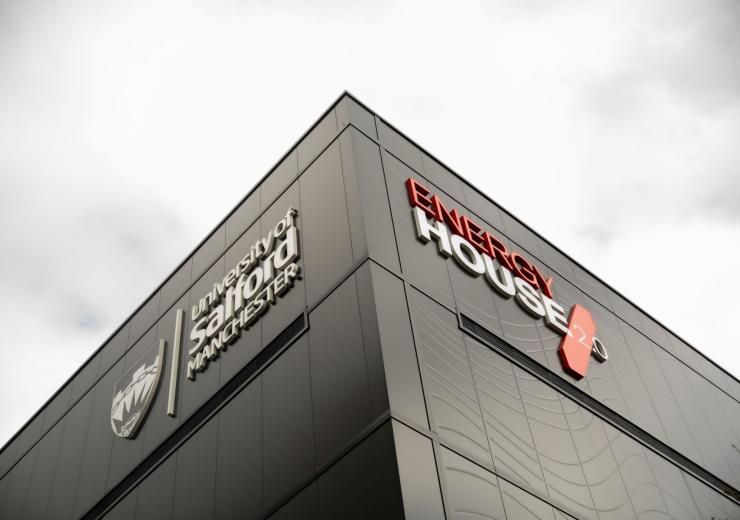 External view of Energy House 2.0, University of Salford