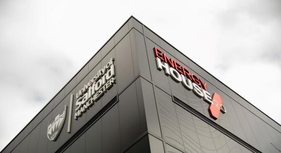External view of Energy House 2.0, University of Salford