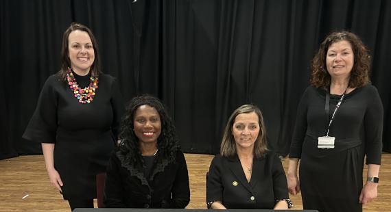 Dr Emma Roberts, Dr Sally Penni MBE, Figen Murray OBE, Prof Francine Morris