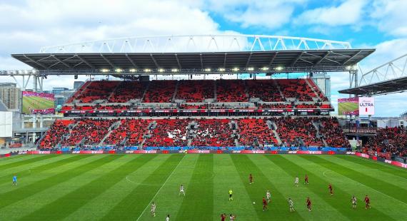 Toronto football stadium, BMO field, World Cup 2026 venue