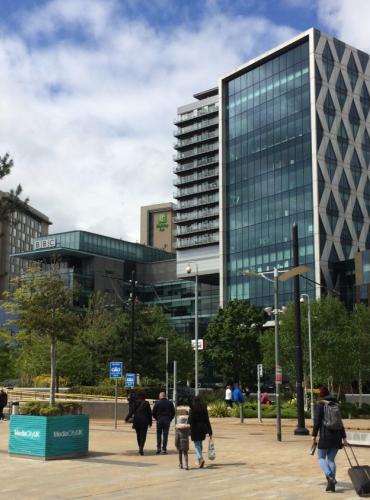 MediaCity in the daytime 