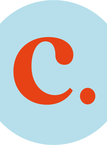 A red letter c on blue background - logo for the Create Student Awards at University of Salford