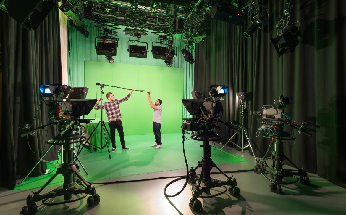 Filming studio 