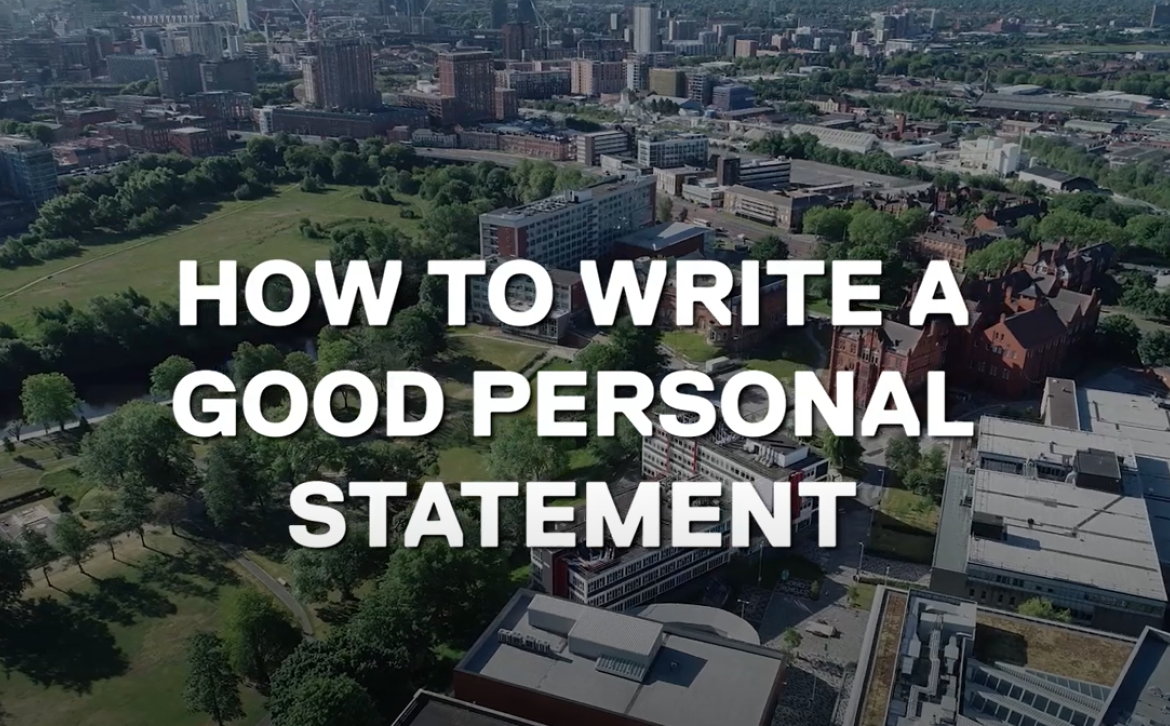 Video thumbnail reading how to write a good personal statement
