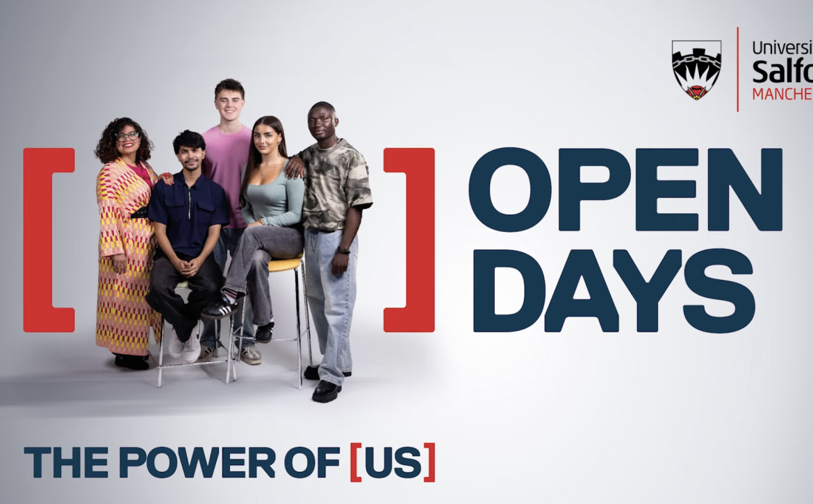 University of Salford undergraduate open days