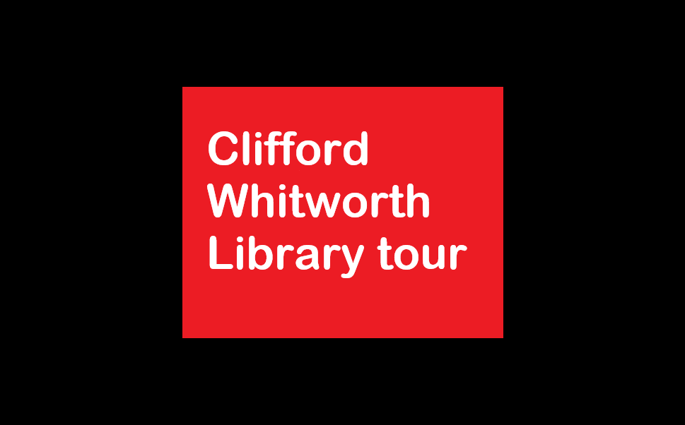 Clifford Whitworth Library tour