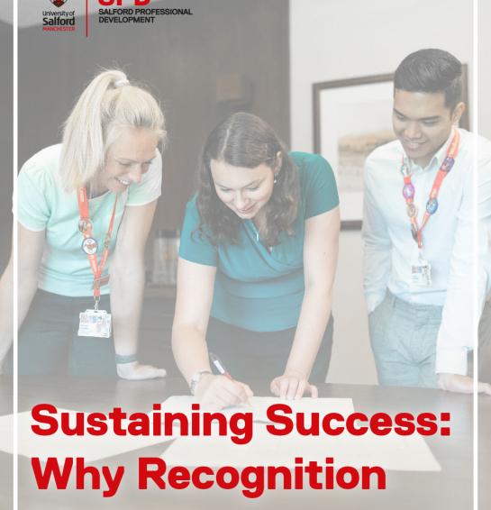 Sustaining Success Why Recognition Matters