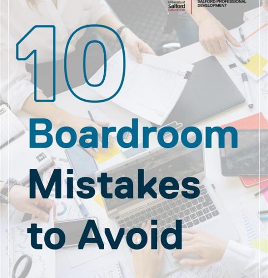 10 Boardroom Mistakes To Avoid