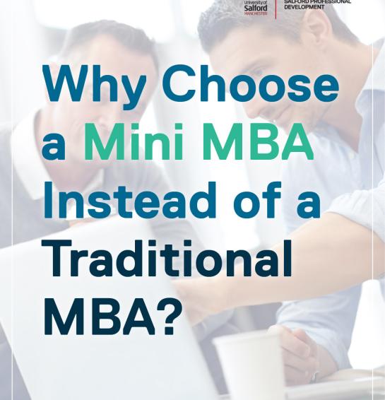 Why Choose a Mini MBA Instead of a Traditional MBA? 